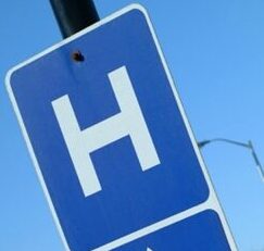 Sports car, semi collide on Highway 46