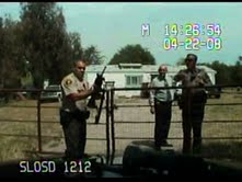 Deputies transgressions caught on videotape