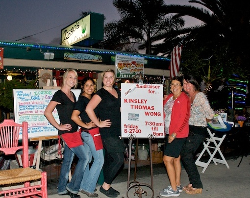Zorro’s Cantina fundraiser for Kinsley Wong