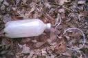 Bottles containing meth residue explode