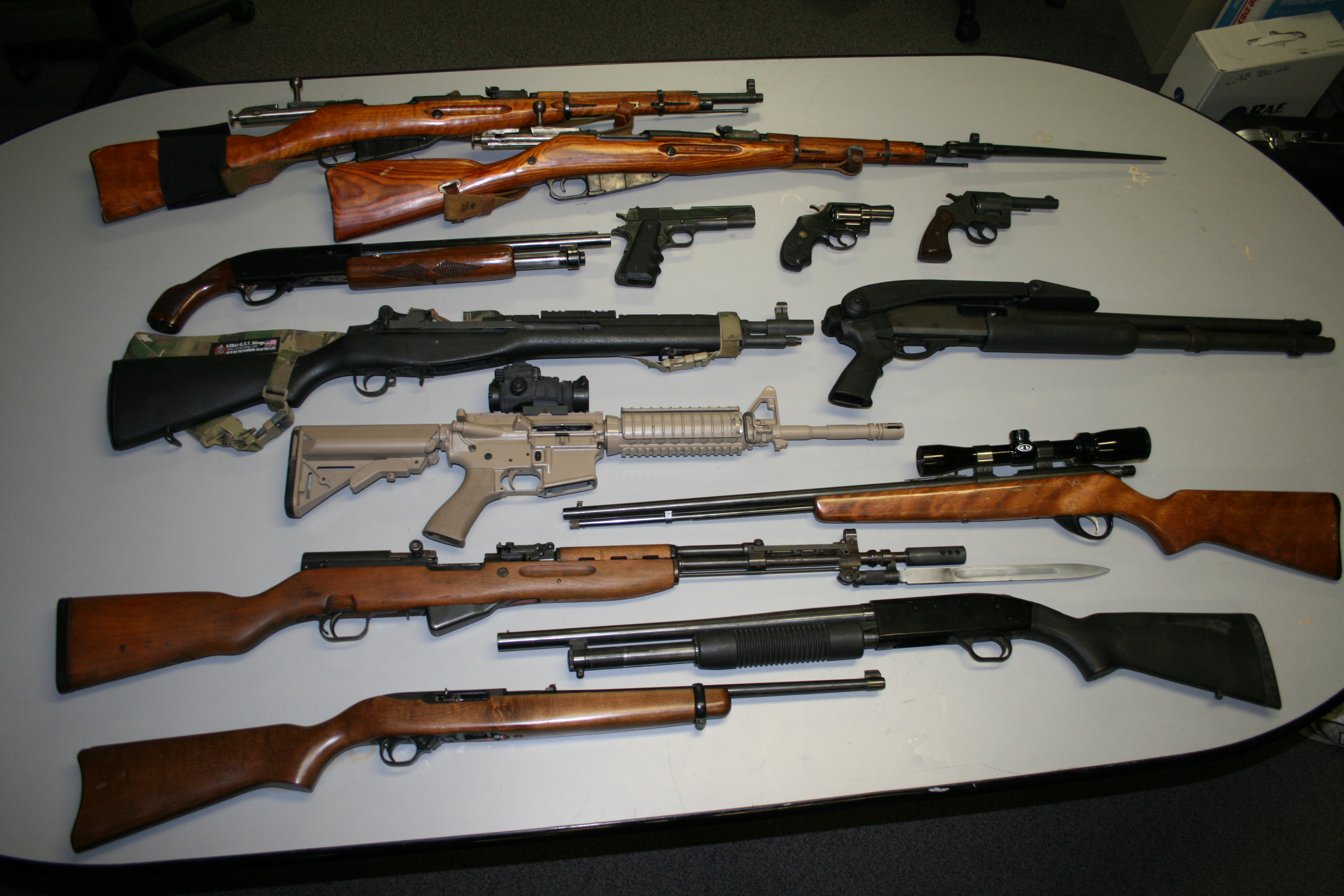 Deputies discover guns during marijuana bust