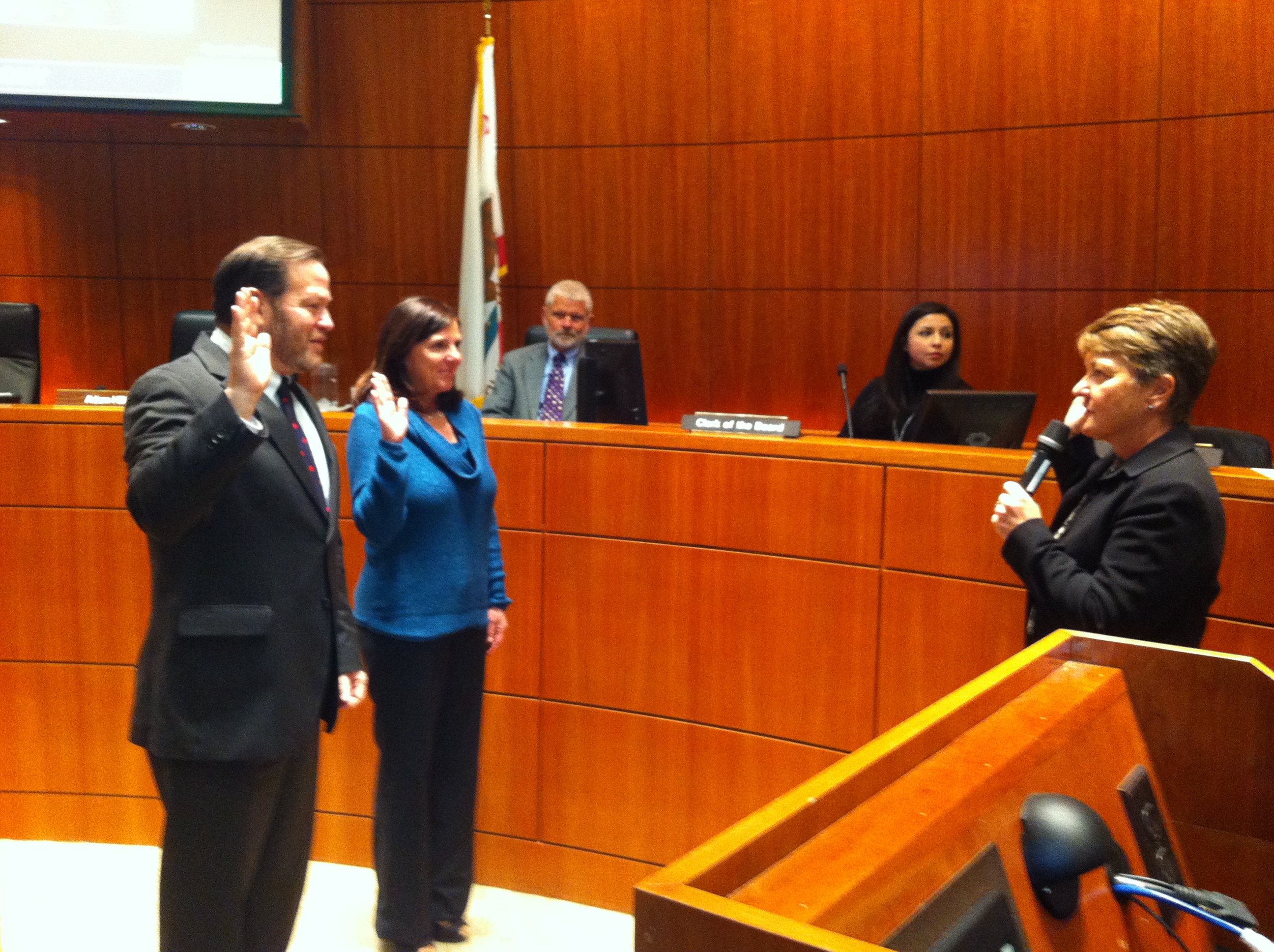 New Board of Supervisors takes form