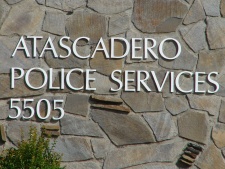 Atascadero police car part of three-vehicle crash
