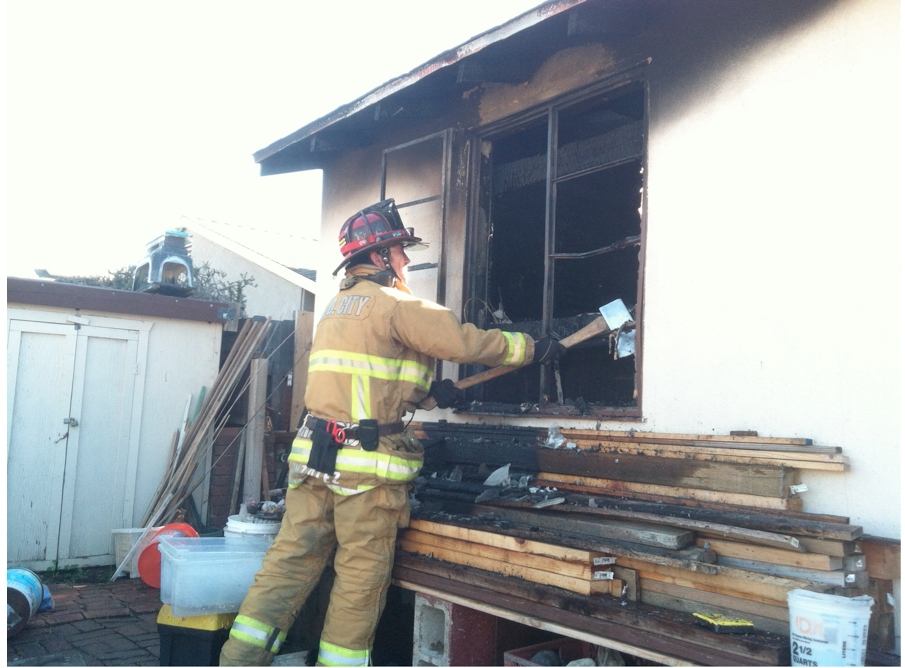 Cigarette lighter causes fire in SLO home