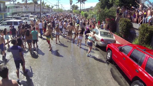 Isla Vista block party turns into riot