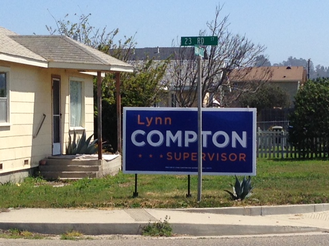 Battle for SLO supervisor seat prompts illegal signs