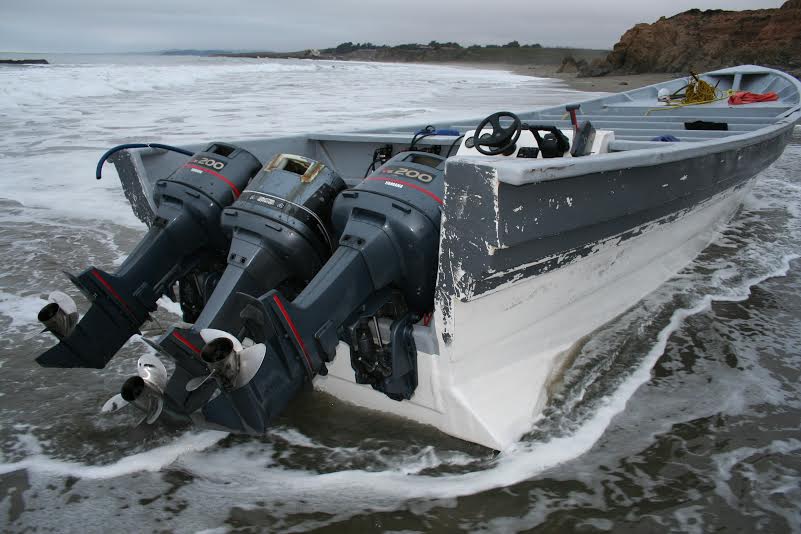 Deputies find panga at San Simeon State Beach