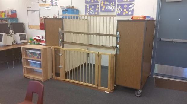 California teacher accused of caging special ed student