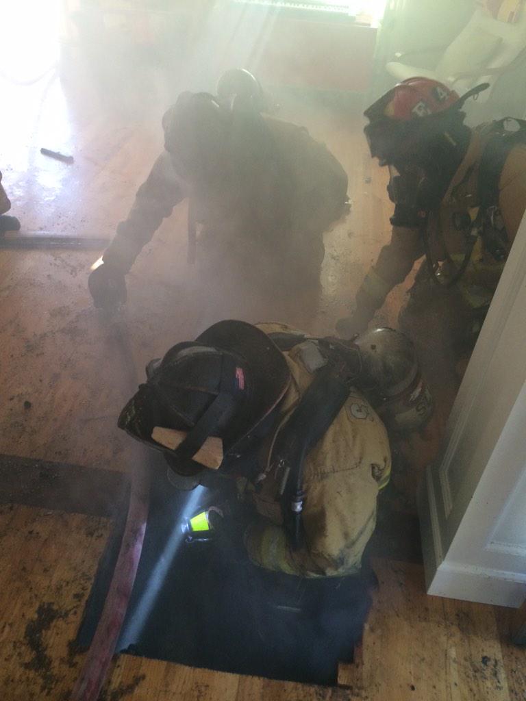 SLO home damaged in fire