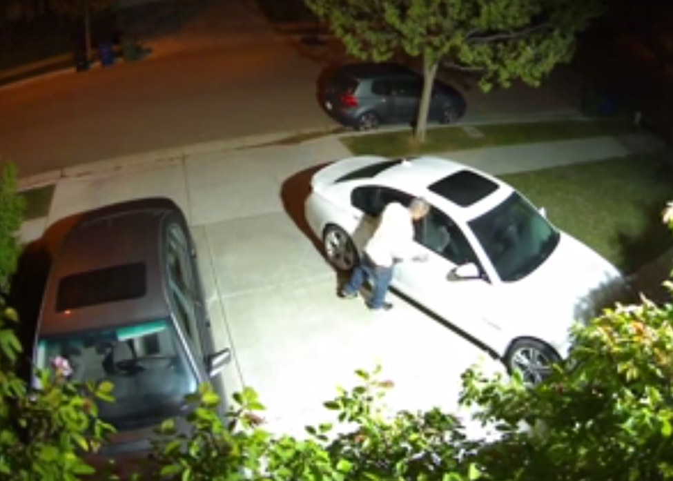 Aspiring thief caught on camera in Paso Robles
