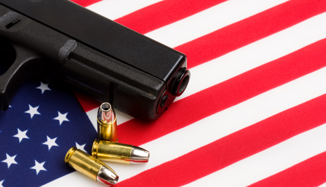 To reduce violence, solve issues with people not guns