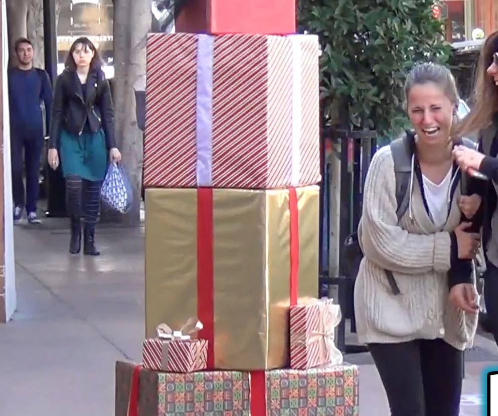 SLO holiday gift scare, prank video
