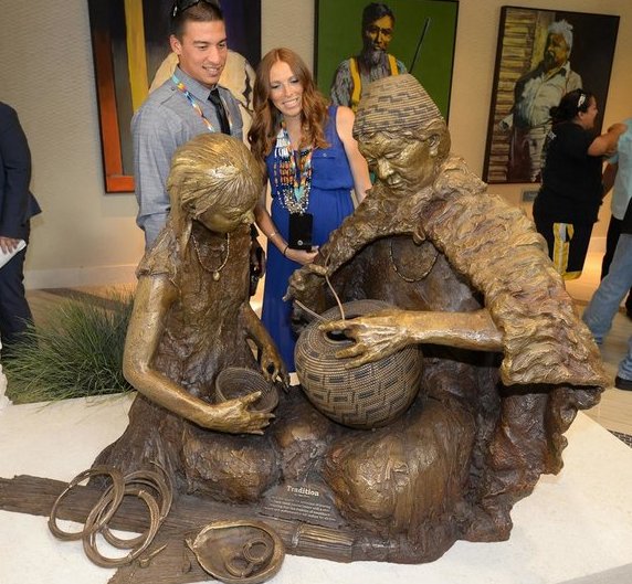 Bronze sculptures unveiled at Chumash Casino Resort