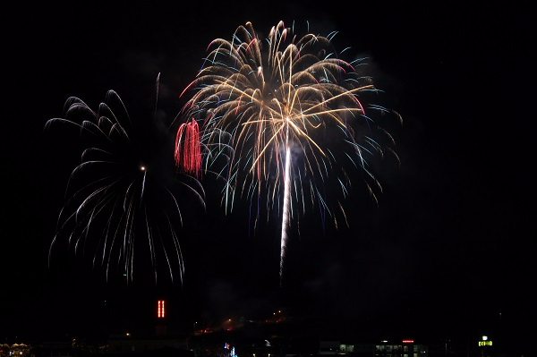 Fourth of July fireworks in Pismo Beach, photos