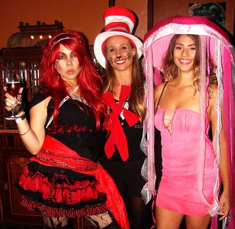 Luna Red Halloween party, event photos