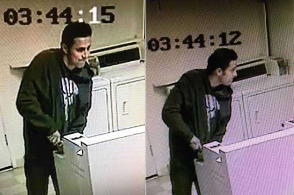 Photos of laundry room bandit released