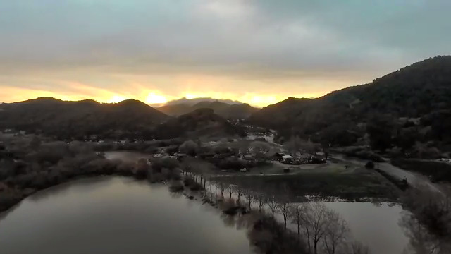 Flooding in Avila Beach, video