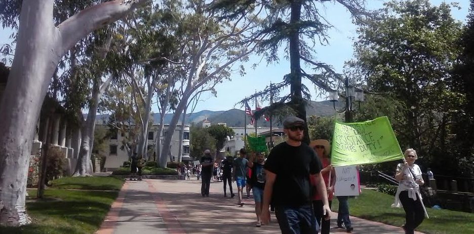 Hundreds partake in SLO’s “March for Science”