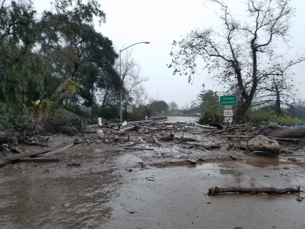 Highway 101 in Santa Barbara County reopened on Sunday