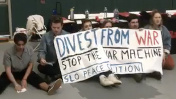Cal Poly and protesters clash over anti-war demonstration