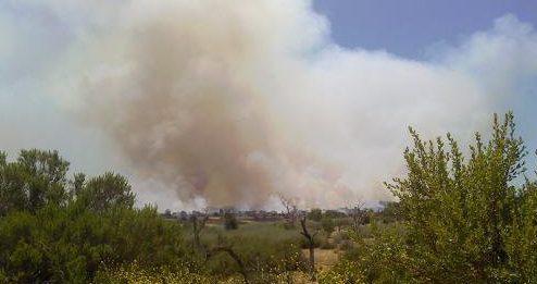 1,500 acre fire scorches Camp Roberts