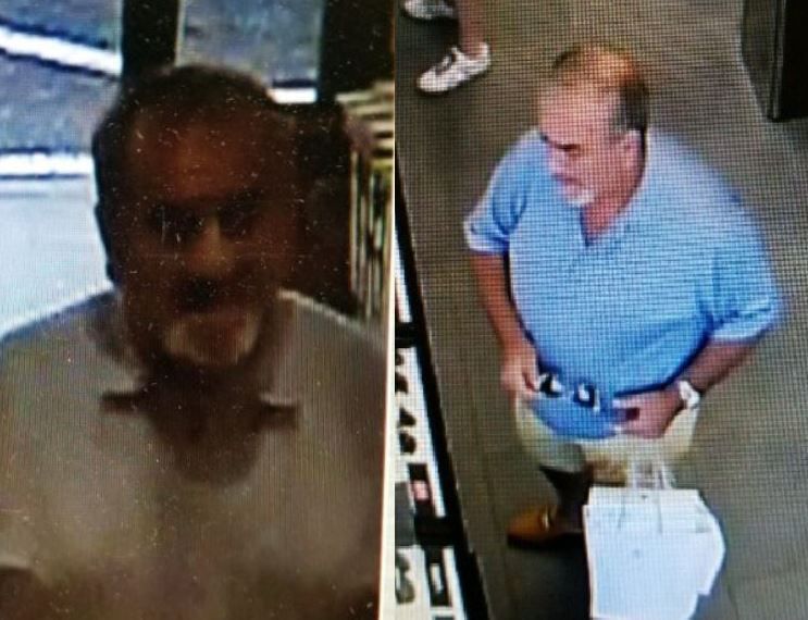 SLO police officers searching for credit card thief