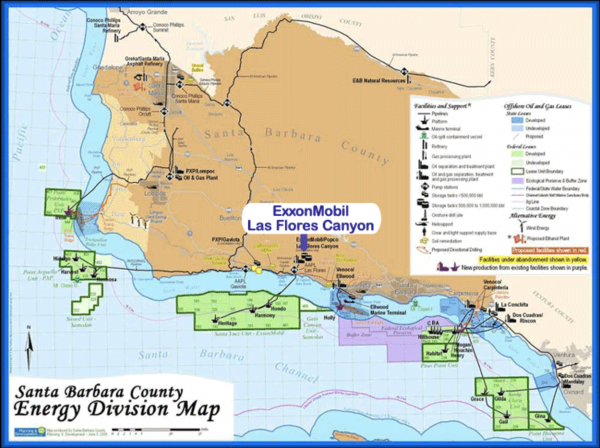 ExxonMobil applies to truck offshore oil and gas on Central Coast