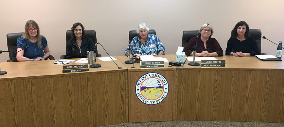 Oceano Community Services District appoints all woman board