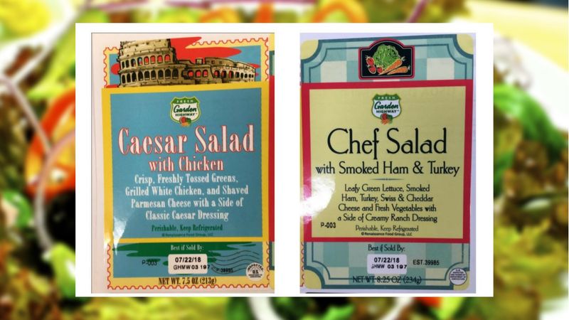 Trader Joe’s salads and wraps recalled over parasite concern