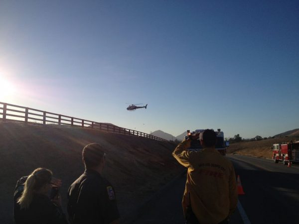 Injured hiker airlifted off Islay Hill