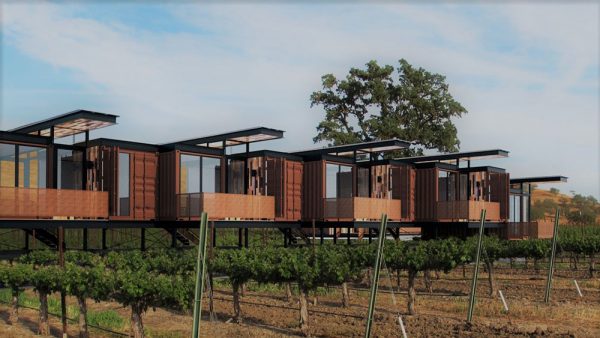 North County winery to build a B&B out of recycled shipping containers