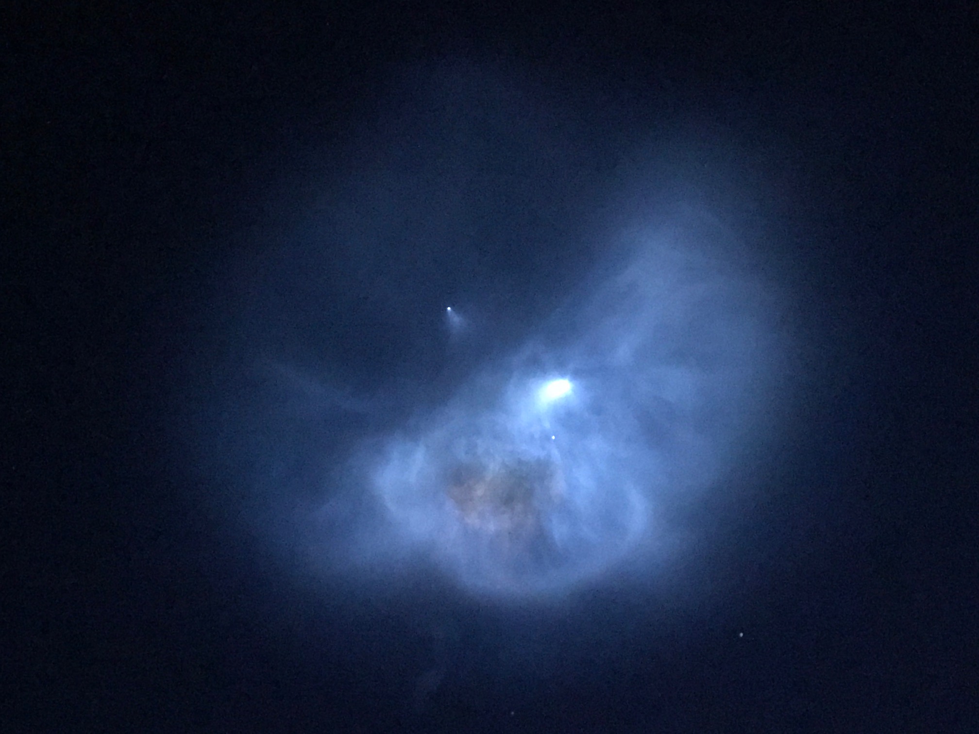 SpaceX rocket lights up Central Coast sky