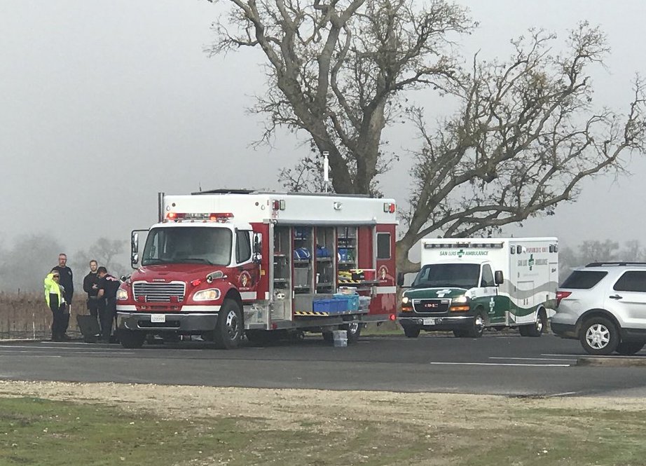 hazmat team at Templeton winery investigated unknown liquid