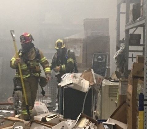 Firefighters quickly extinguish fire at Paso Robles Lowe’s