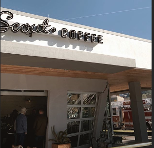 Truck crashes into Scout Coffee in San Luis Obispo