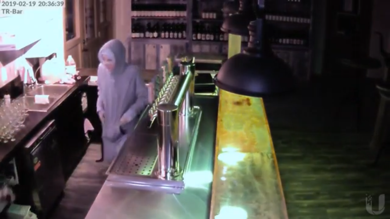 Burglars shoot out taproom windows in Cholame, video