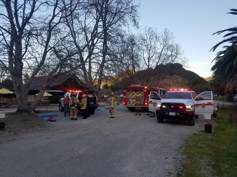 Fire damages Avila Barn in Avila Beach
