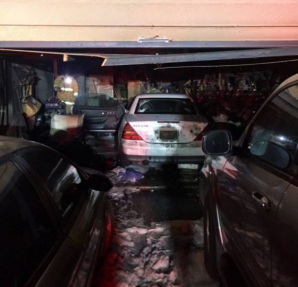 Fire damages garage at Grover Beach apartment