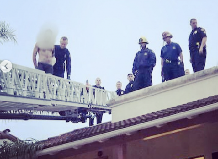 Underwear clad burglar found in ceiling of Santa Barbara business
