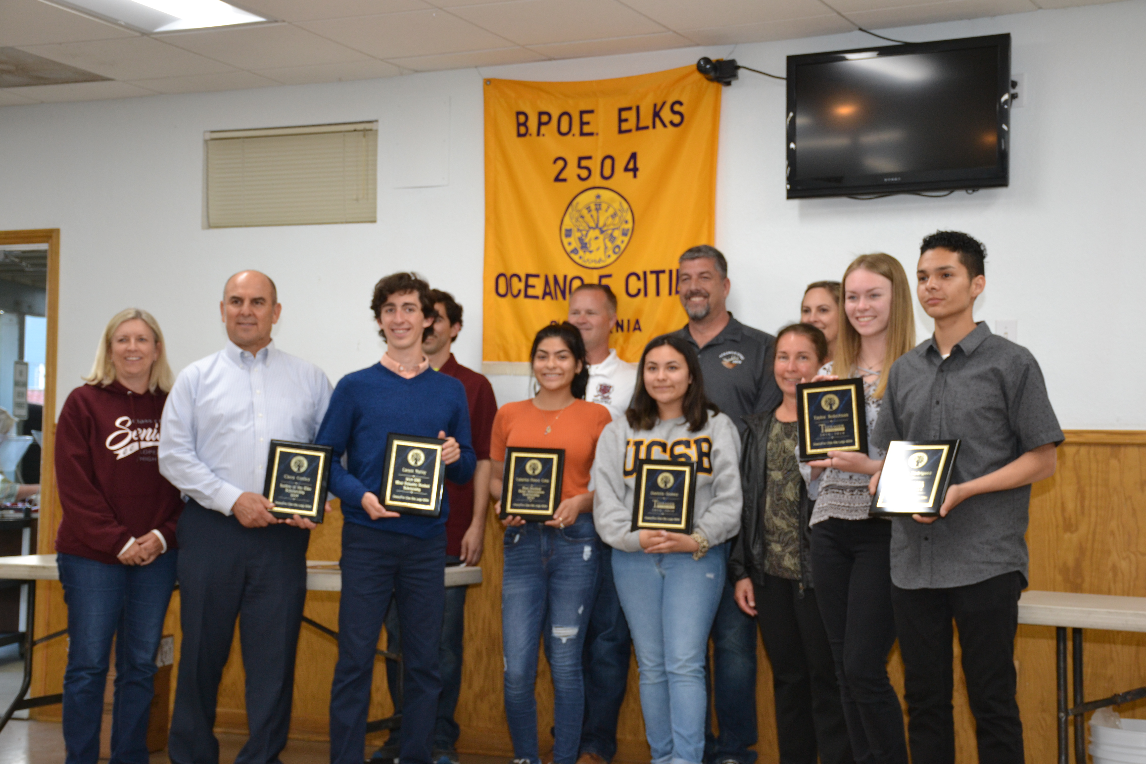 Elks awards scholarships to South County high school seniors