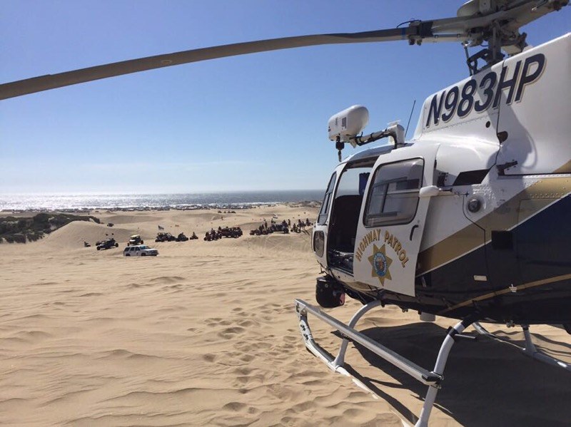 Woman injured in rollover crash at the Oceano Dunes