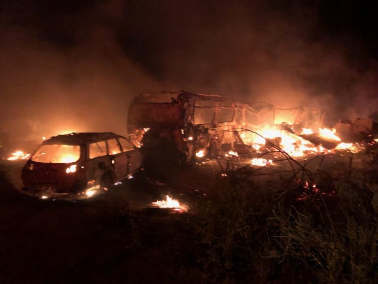 Paso Robles fires destroy mobile home, vehicle and more
