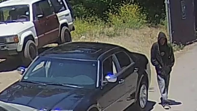 Suspect allegedly steals car, hits bicyclist and sets tree on fire in SLO
