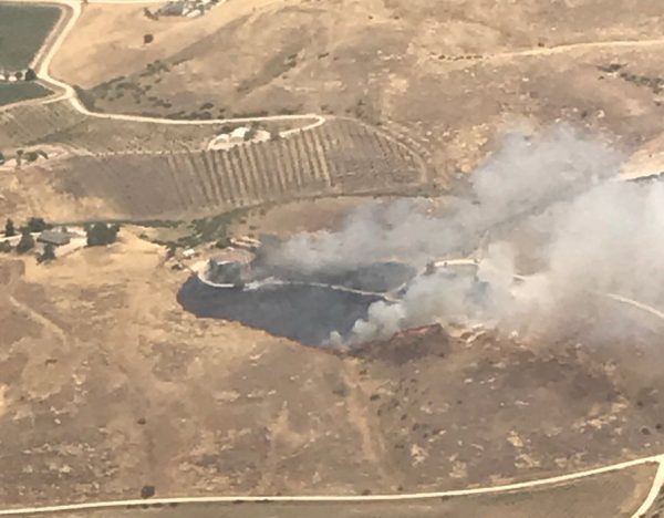 Fire scorches 11 acres near San Miguel