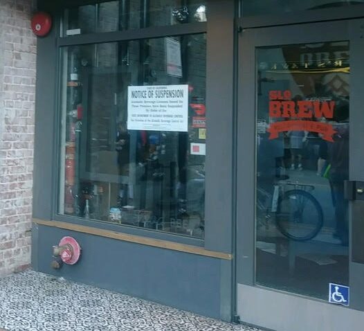 SLO Brew temporarily loses liquor license