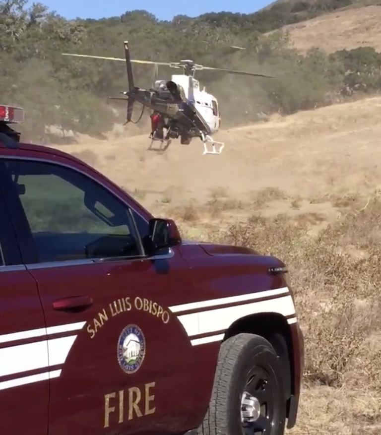 Injured man airlifted off Bishop Peak in SLO