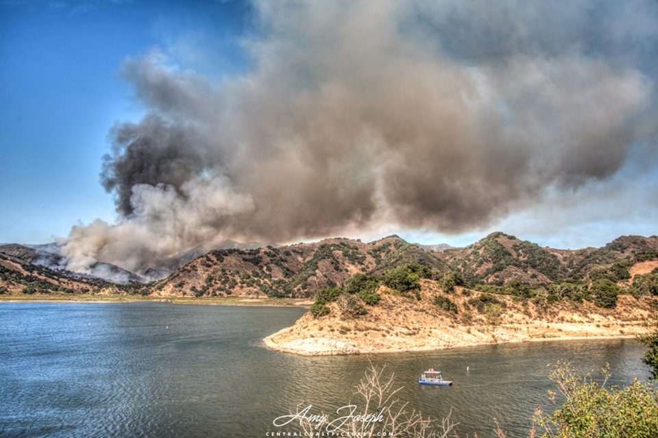Fire scorches 200 acres near Lopez Lake