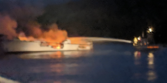 Crew member’s girlfriend among 34 presumed dead in boat fire