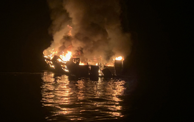 33 feared dead in boat fire off Santa Barbara County coast