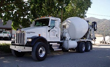 Oops, cement trucks pours load on Santa Barbara street